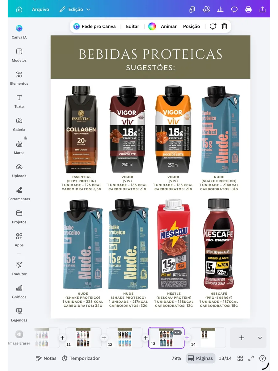 Bebidas proteicas — página 11