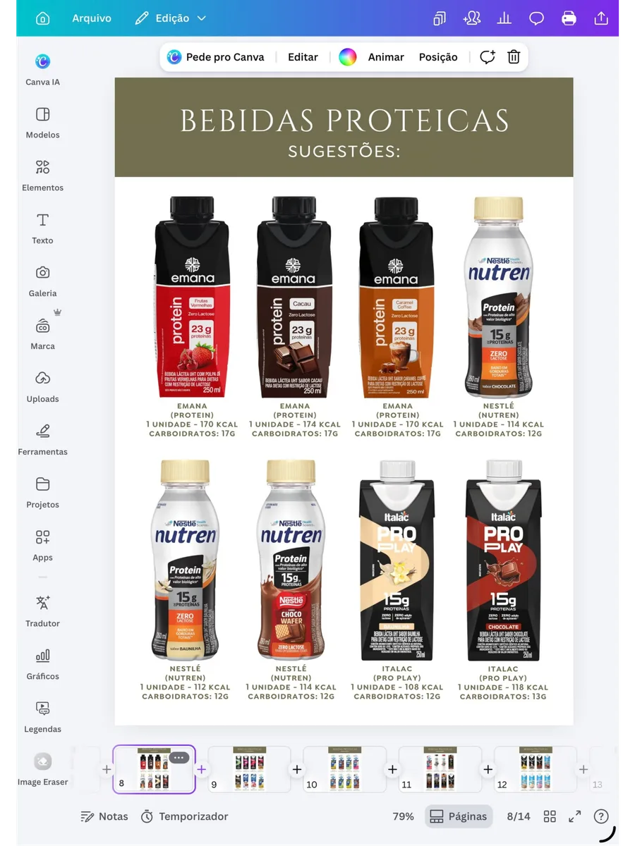 Bebidas proteicas — página 6
