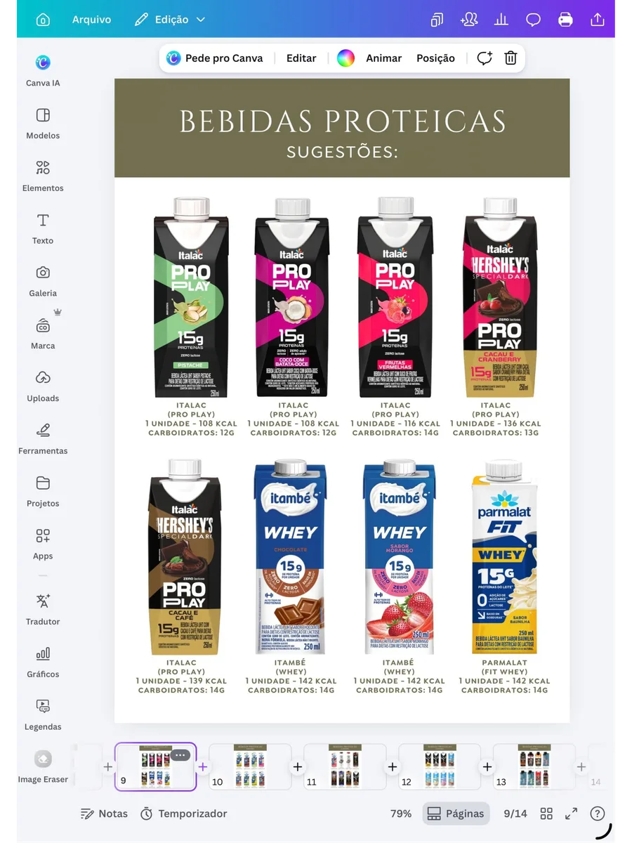 Bebidas proteicas — página 7