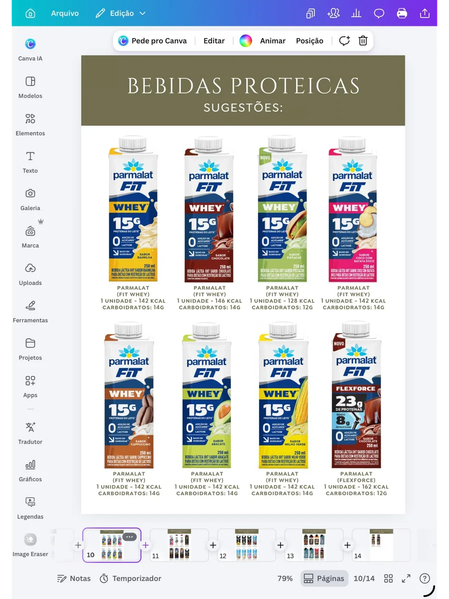 Bebidas proteicas — página 8