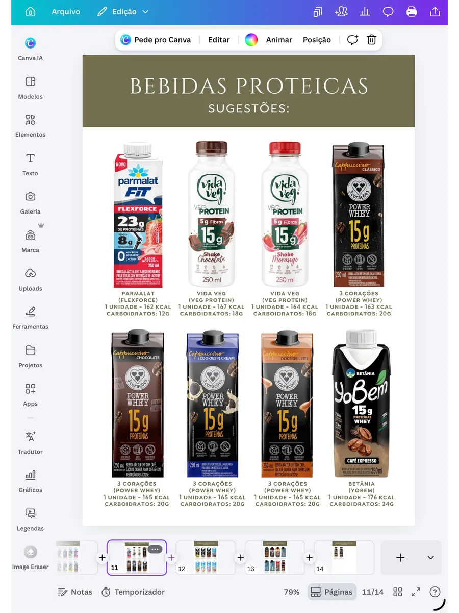 Bebidas proteicas — página 9