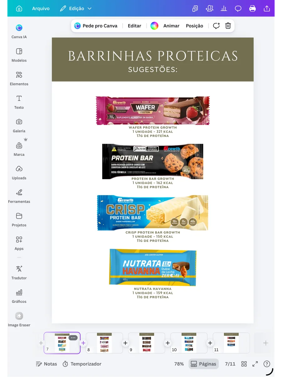 Barrinhas proteicas — página 5