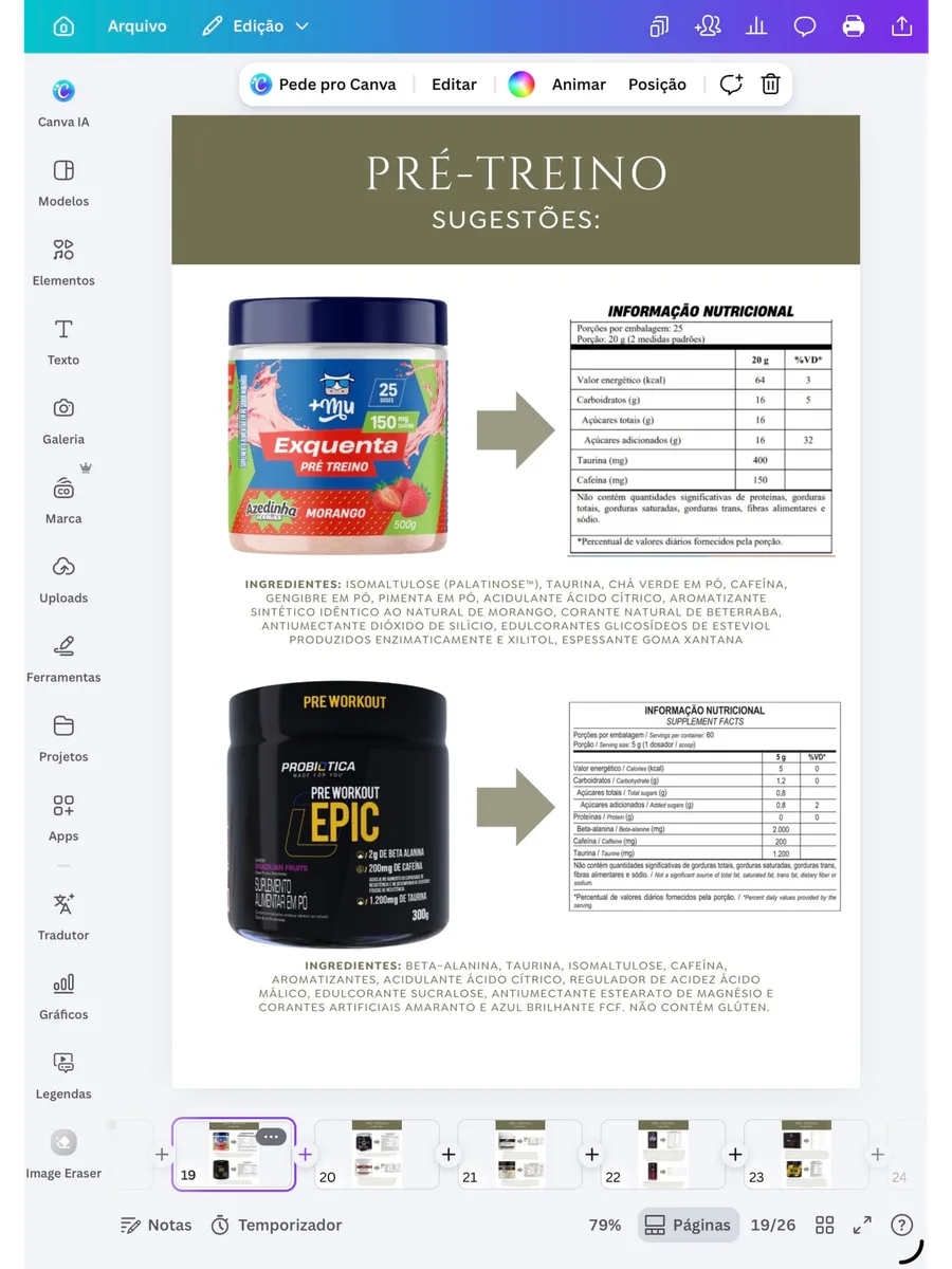 Pré-treino — página 22